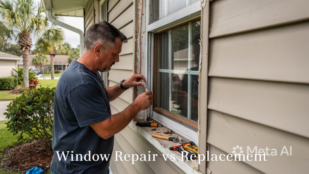 Window Repair vs Replacement